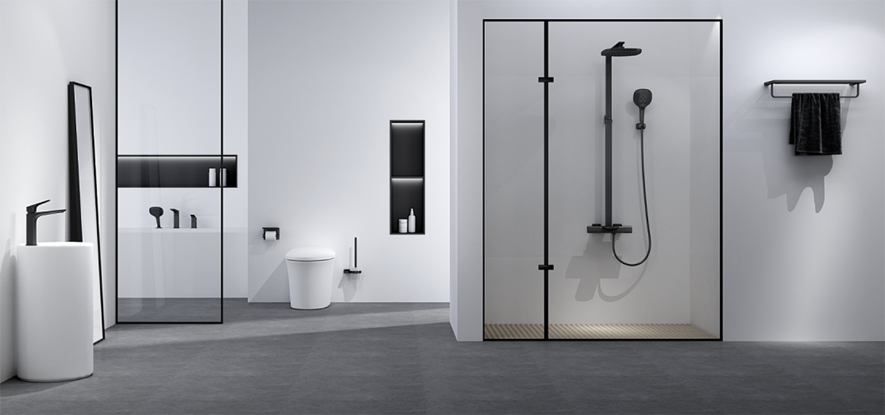China Factory Chrome Bathroom shower set ducha brass bath shower faucets wall mounted shower mixer units