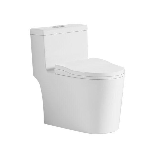 Moderne Luxus Siphonic One Piece Toilette Keramik WC Badezimmer Sanitärkeramik Toilettenschüssel