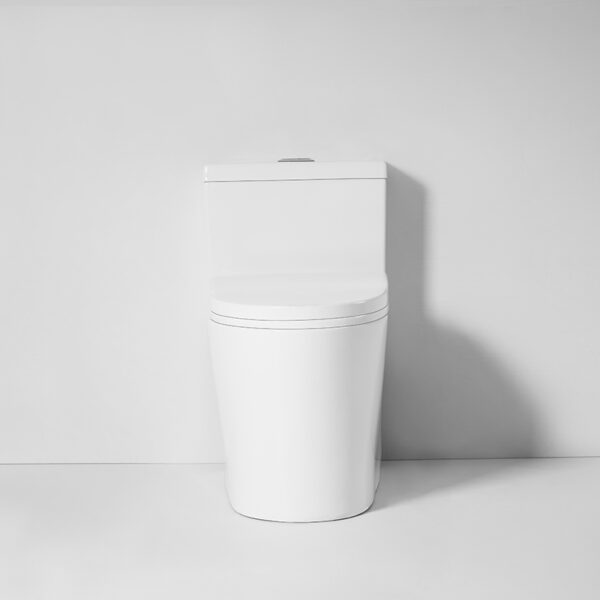 Moderne Luxus-Absaug-Einteiler-Toilette aus Keramik, Sanitärkeramik, Toilettenschüssel 2 8198